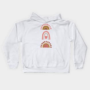 Love rainbows Kids Hoodie